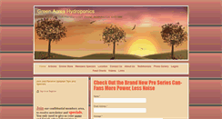 Desktop Screenshot of greenacreshydroponics.net